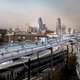 Illustration for article titled The proposal to put a bikes-only highway high over London